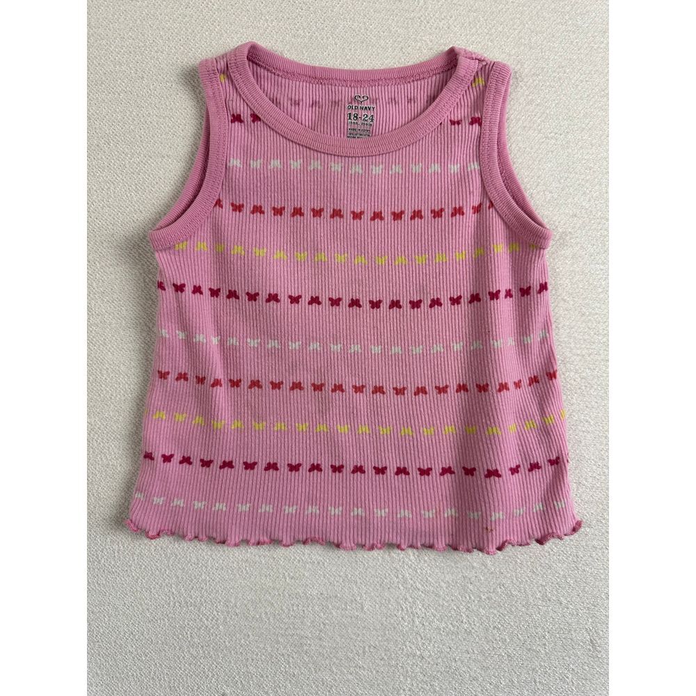 Old Navy Tank Top Girls 18-24 Months Sleeveless